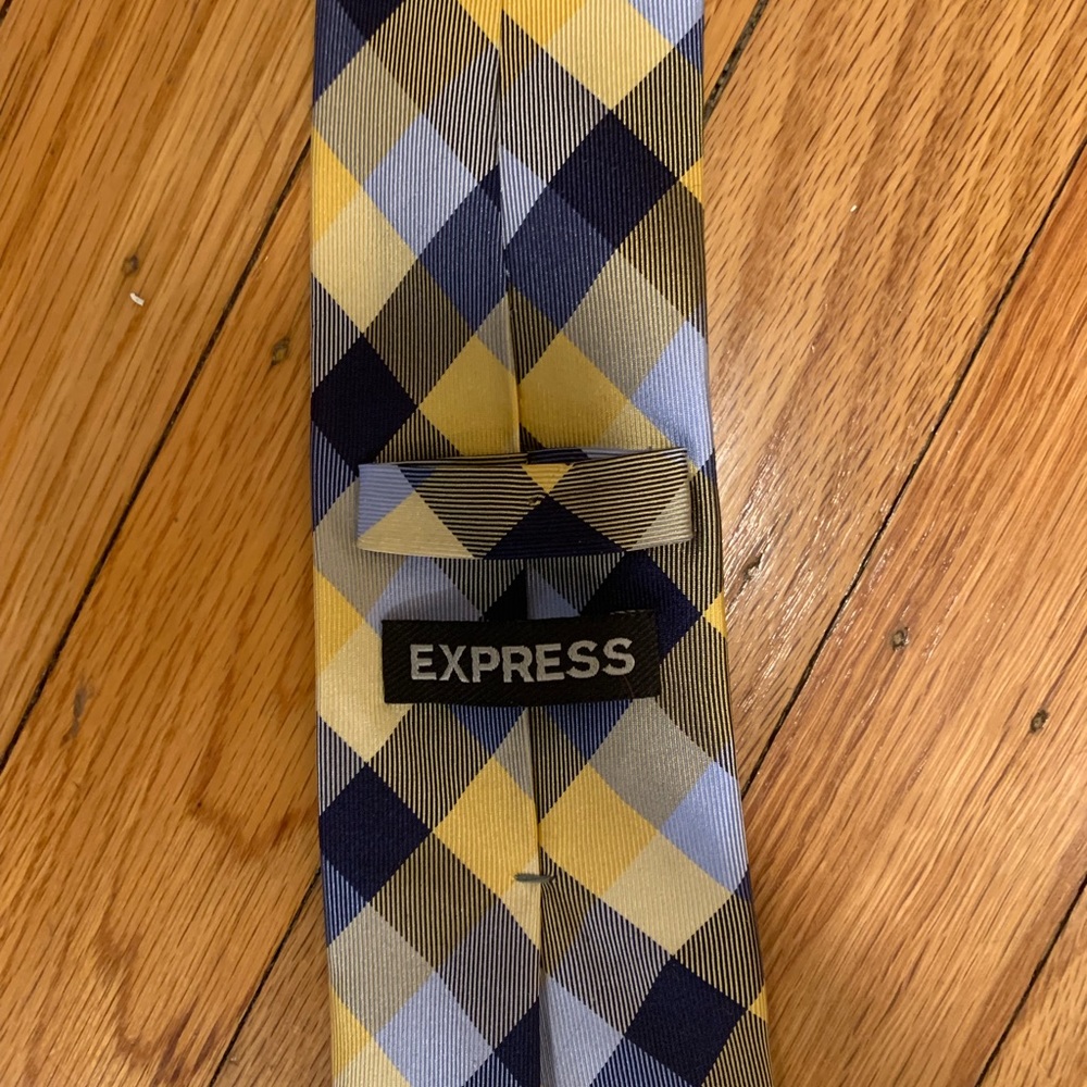 Express Tie Check Print Tie